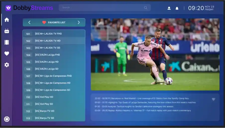 DobbyStreams IPTV